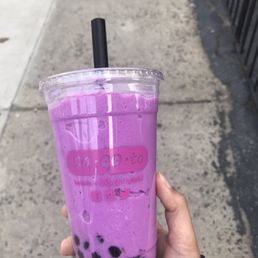 Large 24 oz. Ube-Mac (one size only, I believe--very tasty!) Large 24 oz. Ube-Mac (one size only, I believe--very tasty!)