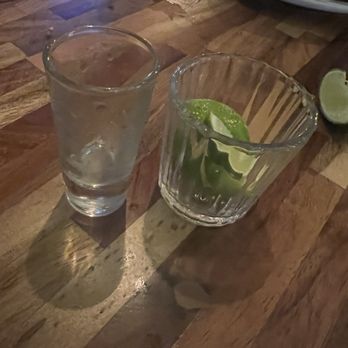 Roasted Grill & Bar - Complimentary 5 Perros Tequila shots for a digestif - Seafood Near Me - Cabo San Lucas, BCS Roasted Grill & Bar - Complimentary 5 Perros Tequila shots for a digestif - Seafood Near Me - Cabo San Lucas, BCS
