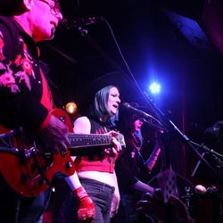 Armstrong Design and Art - Redhead Darling at Alberta Street Pub. Photo by Ashley Armstrong
