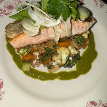 Bud & Marilyn's - Seared Verlasso Salmon - American Near Me - Philadelphia, Pennsylvania