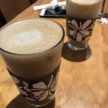 Dime Store - Hot lattes. (Yes, in cold drink cups.) -still delicious - Breakfast & Brunch Near Me - Detroit, Michigan