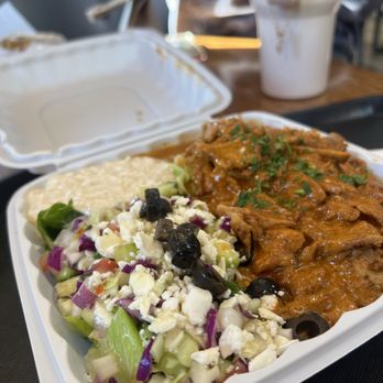 ShaQ - Butter chicken platter - Falafel Near Me - Santa Clara, California