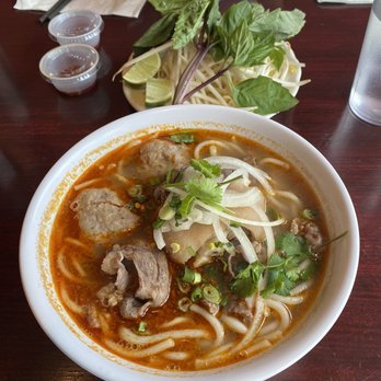 Pho Bistro - 60. Bun Bo Hue Dac Biet/Hue special soup - Vietnamese Near Me - Malden, Massachusetts Pho Bistro - 60. Bun Bo Hue Dac Biet/Hue special soup - Vietnamese Near Me - Malden, Massachusetts
