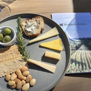 Medlock Ames - Bell Mountain Ranch - Cheese pairings - Wineries Near Me - Healdsburg, California