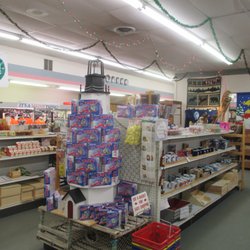 Maine Line Products - One part of the store in Greenwood.