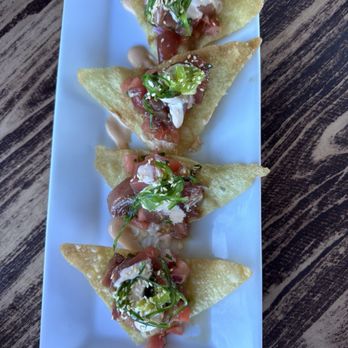 The Fish Hopper - Ahi Poké Wontons* (3) - Seafood Near Me - Monterey, California