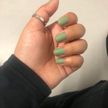 Q Nails & Spa - Color is gel 254 with a matte finish - Nail Salons Near Me - Glendale, California Q Nails & Spa - Color is gel 254 with a matte finish - Nail Salons Near Me - Glendale, California