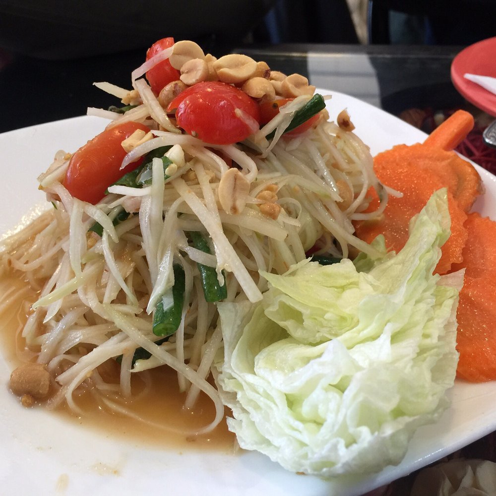 Chao Thai - Papaya salad. Yum! - Thai Near Me - Elmhurst, New York Chao Thai - Papaya salad. Yum! - Thai Near Me - Elmhurst, New York