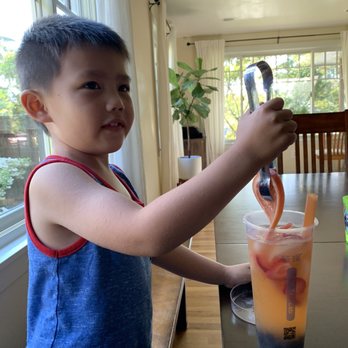 DIY Tea Lab - Newcastle - Kids really enjoyed making the DIY kits. - Bubble Tea Near Me - Newcastle, Washington