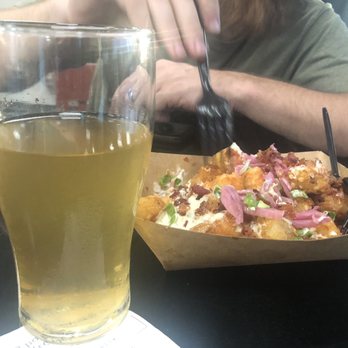 Thompson Brewing - Bacon ranch tots and lime aid sour - American Near Me - Riverside, California