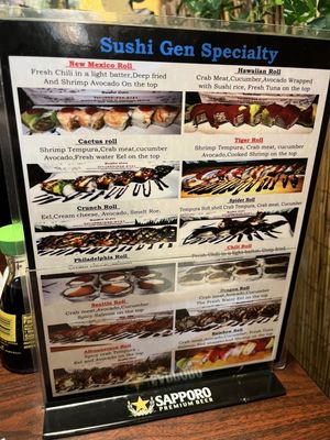 Menu photo 5 Sushi Gen Albuquerque, NM