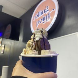 The Rolling Point - Reese Rolled Icecream