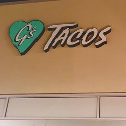 G’s Tacos - The front of sign was dark