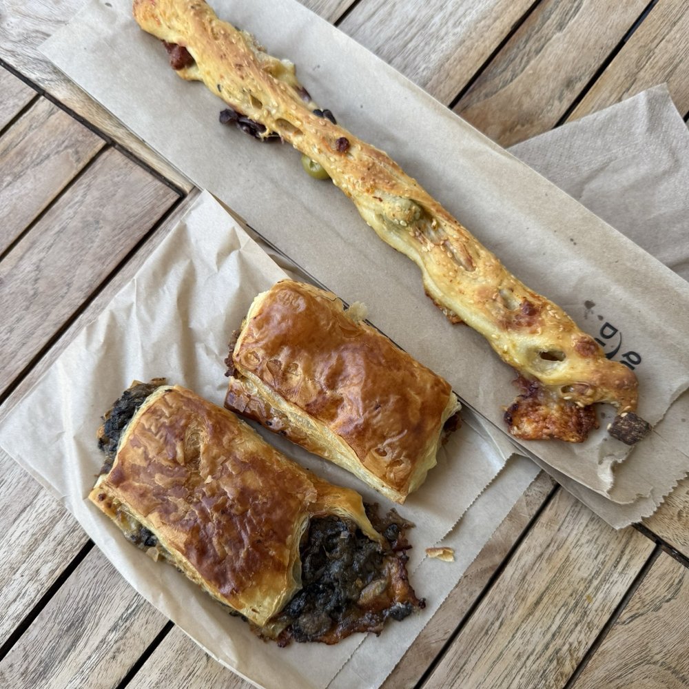 Ayu Bakehouse - Shroom Baked good, Boudin baked good, muffelleta long bread - Bakeries Near Me - New Orleans, Louisiana