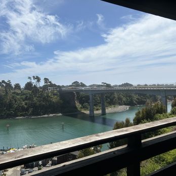 Harbor Lite Lodge - View from the porch - Hotels Near Me - Fort Bragg, California