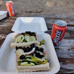 Lakeside Market - Lakeside Special, a good loaded Italian with ham, salami, and bologna.