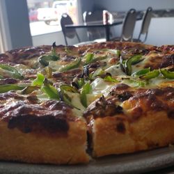 Red Chimney - Pepperoni, mushrooms & green pepper