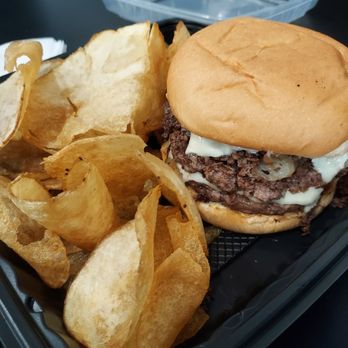 Behemoth Burger - Phil n stein with phenom homemade potato chips - Burgers Near Me - Simi Valley, California