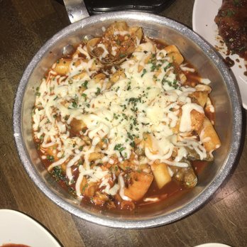 Five Senses - Cheese Ddukbokki - Korean Near Me - New York, New York Five Senses - Cheese Ddukbokki - Korean Near Me - New York, New York