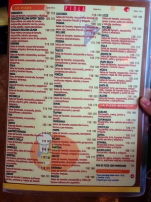 Menu photo 3 Piola Cancún, ROO