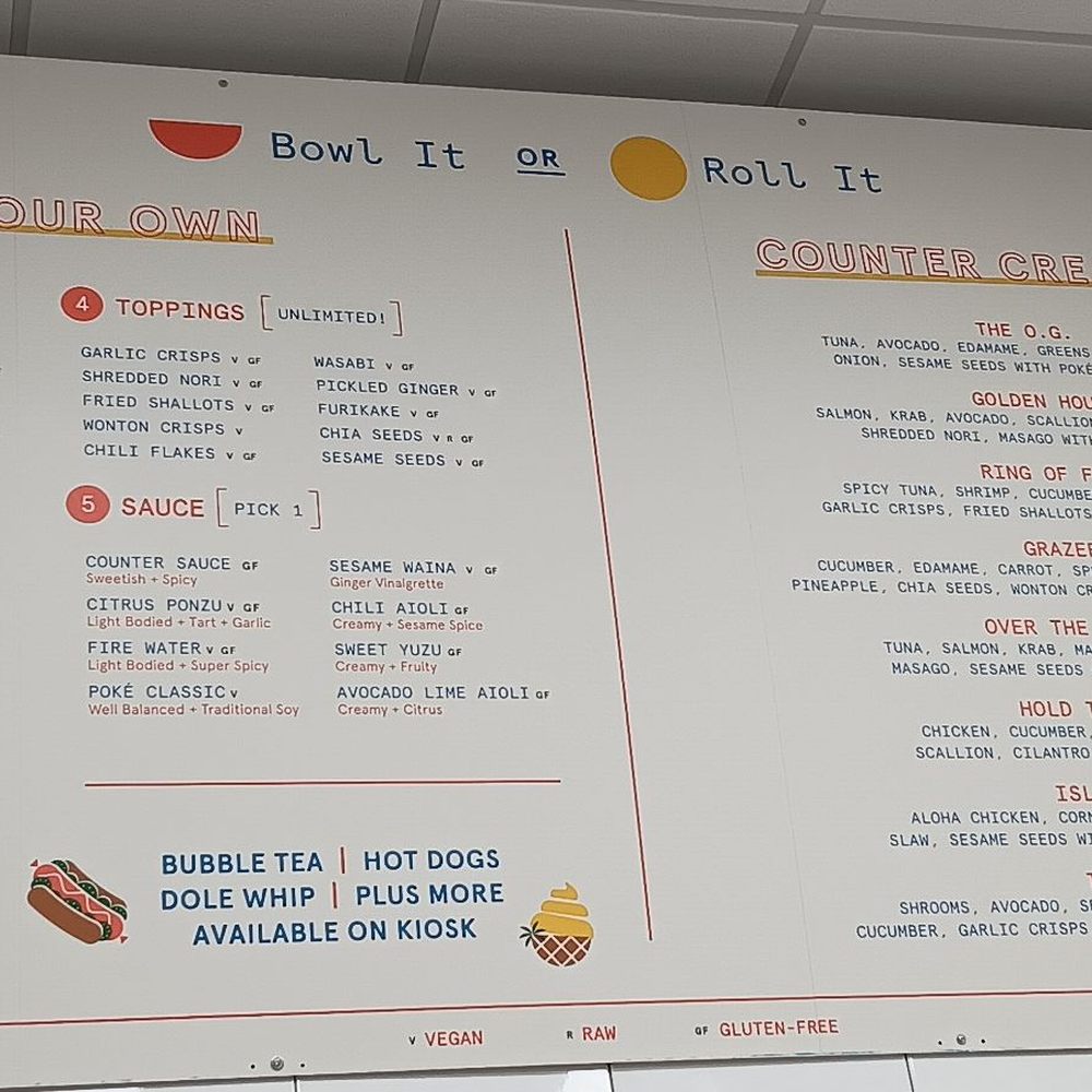 Pacific Counter - Sarasota - Menu - Poke Near Me - Sarasota, Florida Pacific Counter - Sarasota - Menu - Poke Near Me - Sarasota, Florida