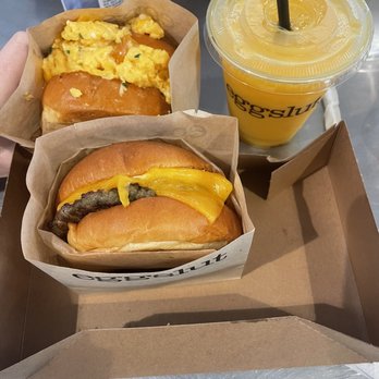 Eggslut - Fairfax and Sausage, Egg & Cheese - Breakfast & Brunch Near Me - Los Angeles, California Eggslut - Fairfax and Sausage, Egg & Cheese - Breakfast & Brunch Near Me - Los Angeles, California