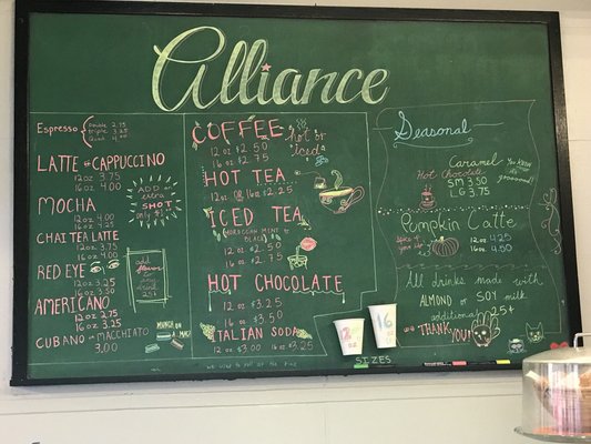 Menu photo 7 Alliance Bakery & Cafe Chicago, IL