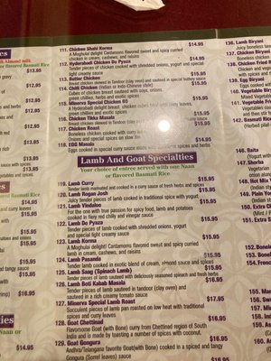 Menu photo 3 Minerva Indian Cuisine Norwood, MA Menu photo 3 Minerva Indian Cuisine Norwood, MA