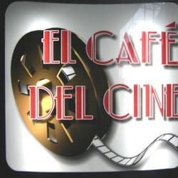 Café Del Cine - Cartel de El Café del Cine
