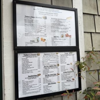 Tinker's Burgers - Menu - Burgers Near Me - Summerland, California Tinker's Burgers - Menu - Burgers Near Me - Summerland, California