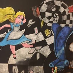 Chalk Espresso - Wall art