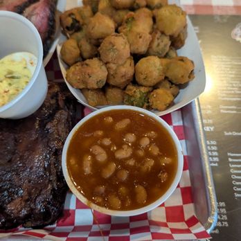 Germantown Commissary - Beans and fried okra - Barbeque Near Me - Germantown, Tennessee Germantown Commissary - Beans and fried okra - Barbeque Near Me - Germantown, Tennessee