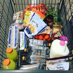 ALDI - $50 people! Meat and fruits and all of the goodies you'll need for excellent eating!