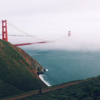 Marin Headlands - The golden gate in the fog - Parks Near Me - Sausalito, California Marin Headlands - The golden gate in the fog - Parks Near Me - Sausalito, California
