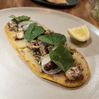 Damian - Octopus huarache - Mexican Near Me - Los Angeles, California