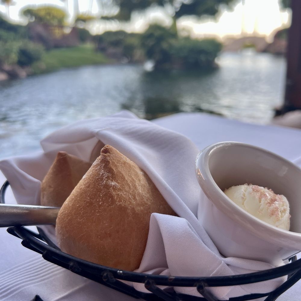 Son'z Steakhouse - Free bread service, served warm with butter and sea salt on top! A little different, but great taste! - Steakhouses Near Me - Lahaina, Hawaii Son'z Steakhouse - Free bread service, served warm with butter and sea salt on top! A little different, but great taste! - Steakhouses Near Me - Lahaina, Hawaii