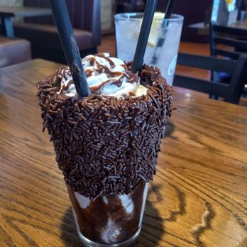 Cold Beers & Cheeseburgers - $9. Taste no different than any other chocolate milkshake.  Nothing special about it except the look. - Burgers Near Me - Maricopa, Arizona