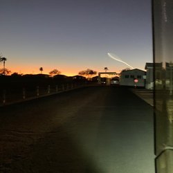 Cotton Lane Rv Park - Night time shot