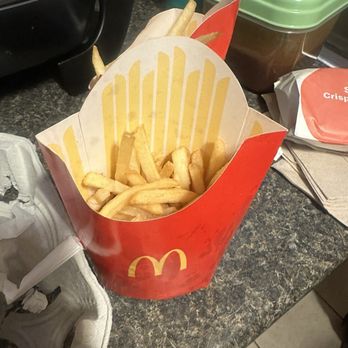 McDonald's - 2 of my fries was not even filled - Burgers Near Me - New Orleans, Louisiana