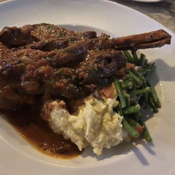 Cafe Benedicte - Braised Lamb Shank - Mediterranean Near Me - Houston, Texas Cafe Benedicte - Braised Lamb Shank - Mediterranean Near Me - Houston, Texas