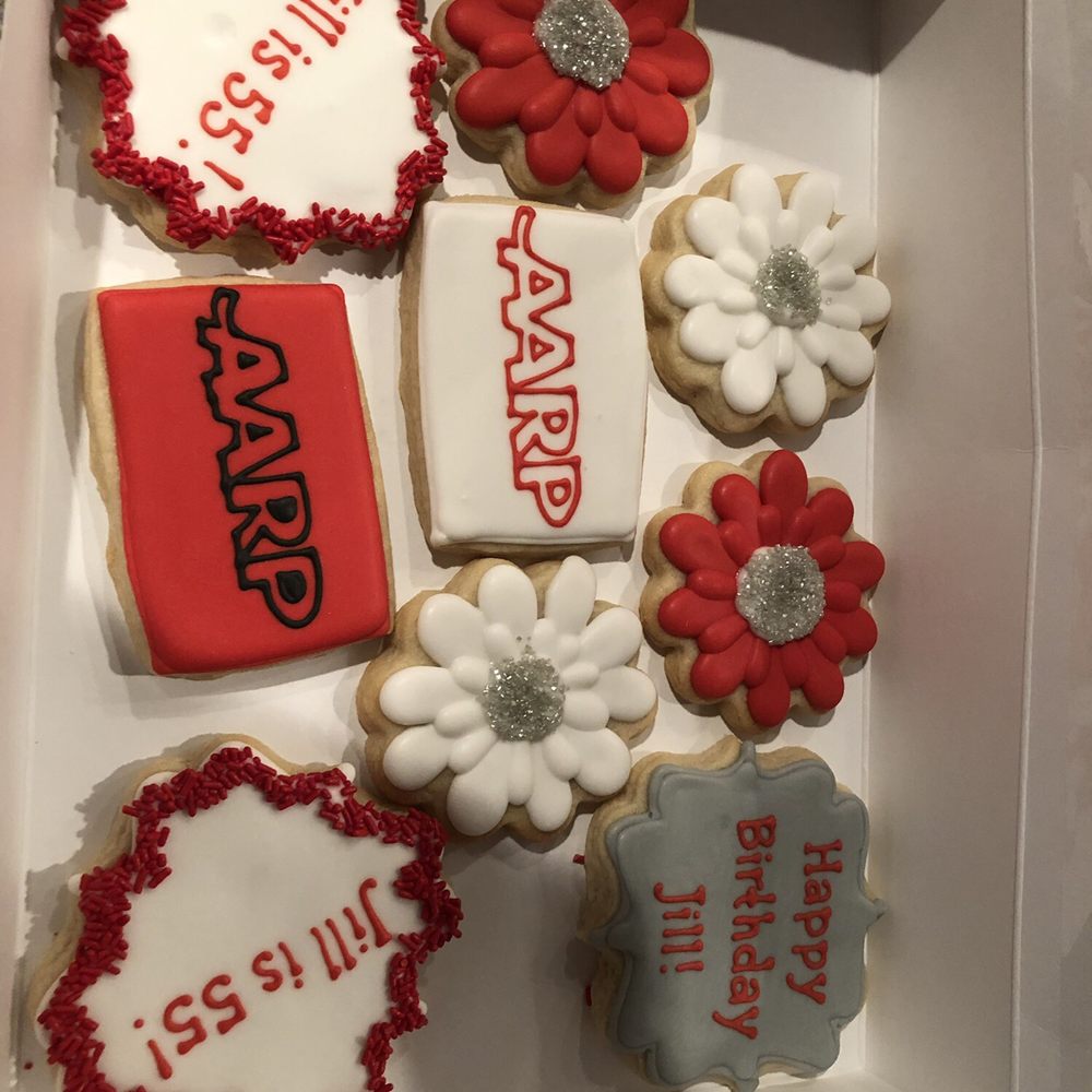 Cookies for my Wife's 55th Birthday