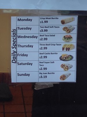Menu photo 2 Taco Time Casper, WY Menu photo 2 Taco Time Casper, WY