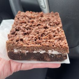 Marshmallow chocolate peanut butter deliciousness Marshmallow chocolate peanut butter deliciousness