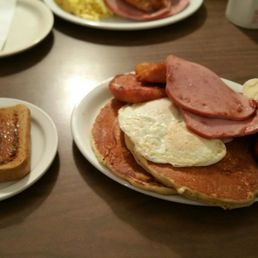 The Lumber Jack! Portions are huge!!!!