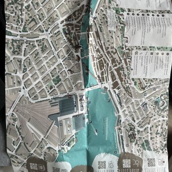 Die Museggmauer und ihre Türme - Map. See red circles - Landmarks & Historical Buildings Near Me - Luzern, LU