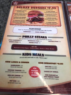Menu photo 3 Five Stars Diner Hatfield, PA