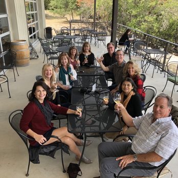 Discover Texas Wine Tours - Hawk's Shadow Winery following a command acoustical guitar performance by Sam. - Wine Tours Near Me Discover Texas Wine Tours - Hawk's Shadow Winery following a command acoustical guitar performance by Sam. - Wine Tours Near Me