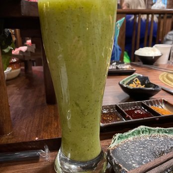 GAN-HOO BBQ - Kiwi cucumber juice - Barbeque Near Me - Flushing, New York GAN-HOO BBQ - Kiwi cucumber juice - Barbeque Near Me - Flushing, New York