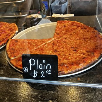Belgiovine’s Pizza - Plain pizza - Burgers Near Me - Montclair, New Jersey