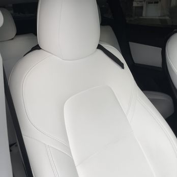 LKS Proper Mobile Detailing - Never thought I'd see my seats this white again - Auto Detailing Near Me